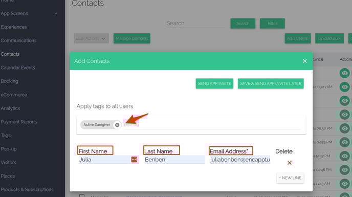 name add enCappture_Admin